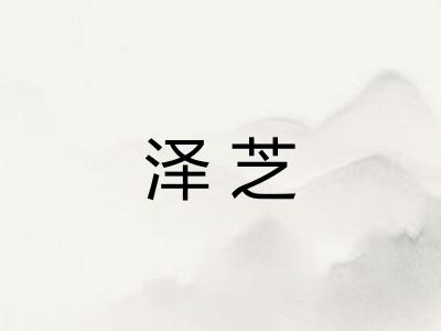 泽芝