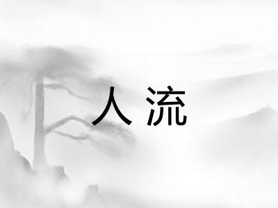 人流
