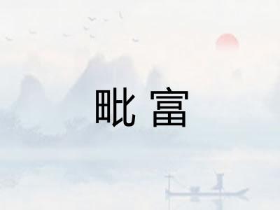 毗富