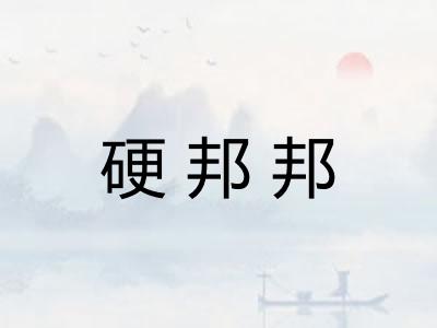 硬邦邦