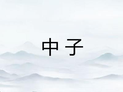 中子