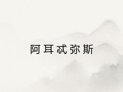 阿耳忒弥斯 阿耳忒弥斯