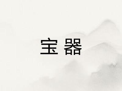 宝器