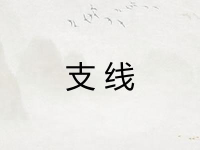 支线