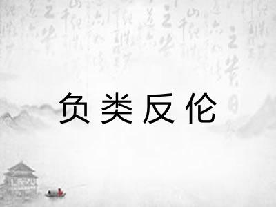 负类反伦