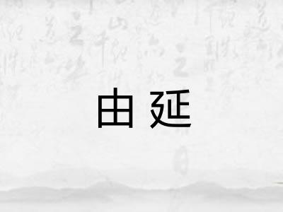 由延