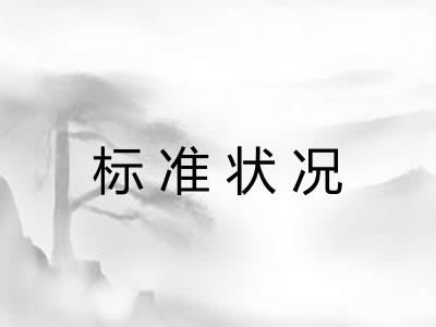 标准状况