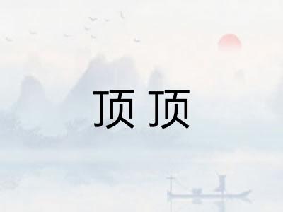 顶顶