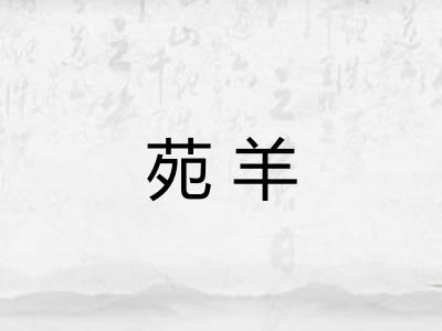 苑羊