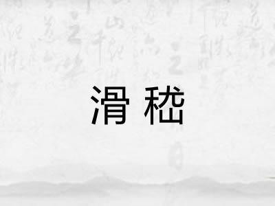 滑嵇