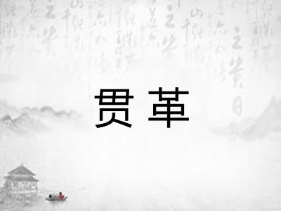 贯革