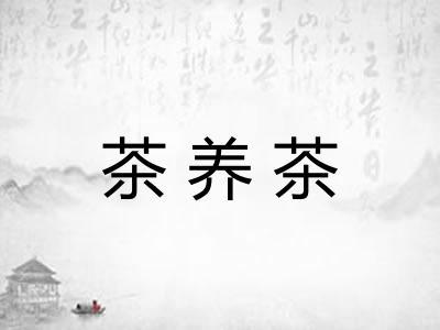 茶养茶