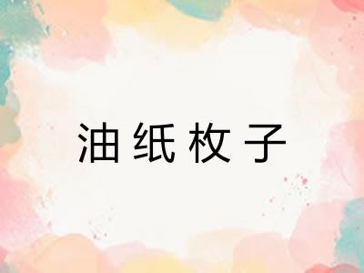 油纸枚子