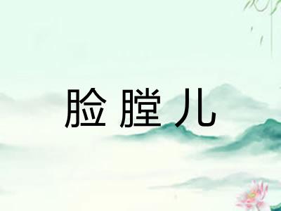 脸膛儿