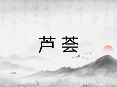 芦荟