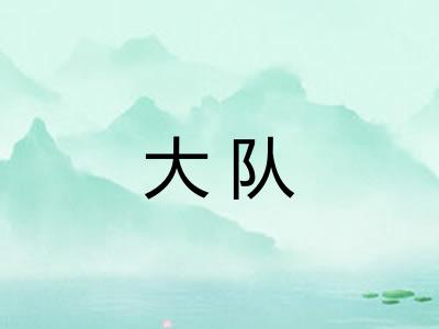 大队