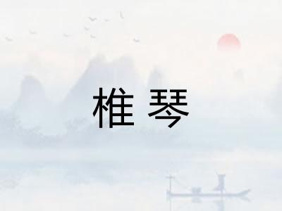 椎琴 椎琴