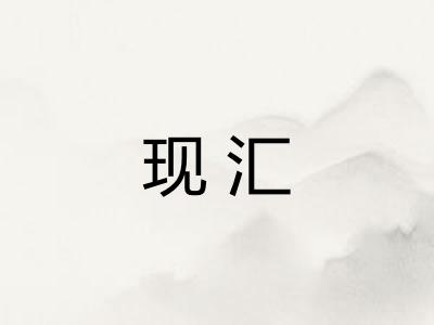 现汇