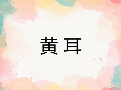 黄耳