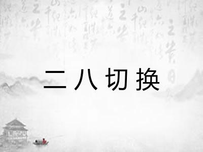 二八切换 二八切换