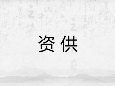 资供