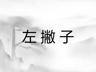 左撇子 左撇子