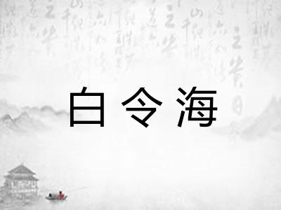 白令海 白令海