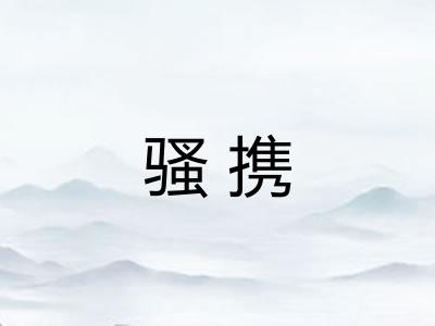 骚携