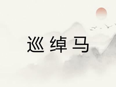 巡绰马 巡绰马