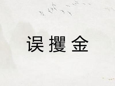 误攫金