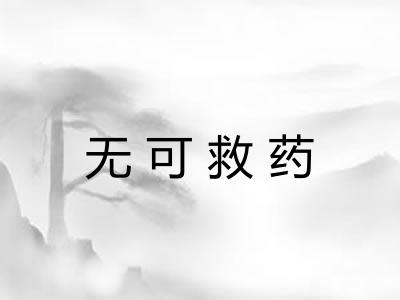无可救药 无可救药