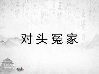 对头冤家