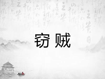 窃贼 窃贼