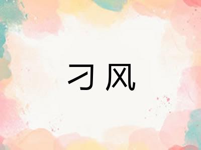 刁风 刁风