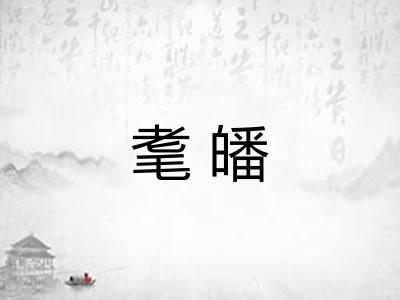 耄皤