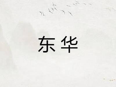 东华 东华