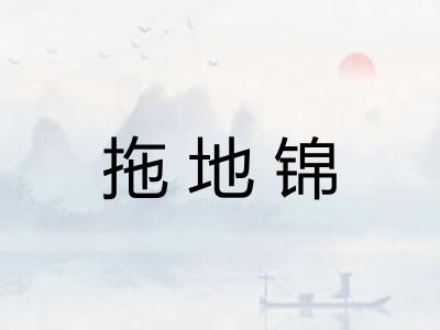 拖地锦
