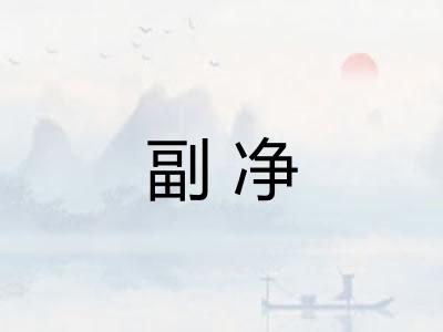副净