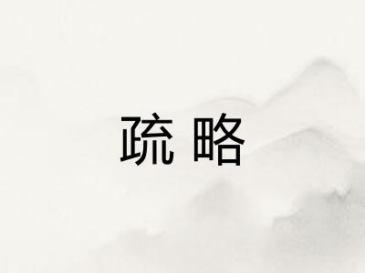 疏略