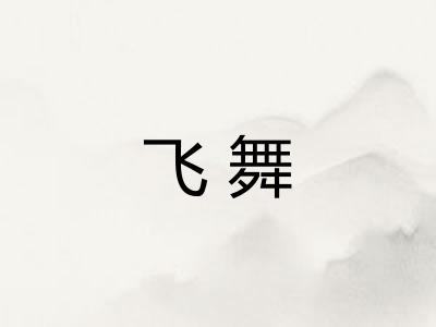 飞舞