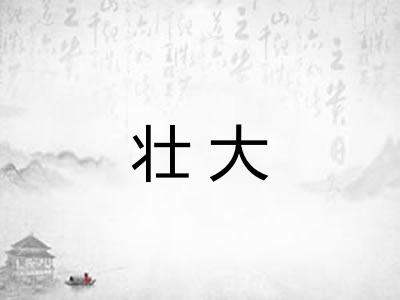 壮大