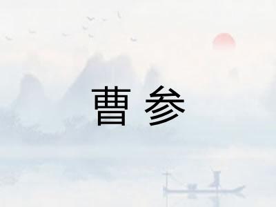 曹参 曹参