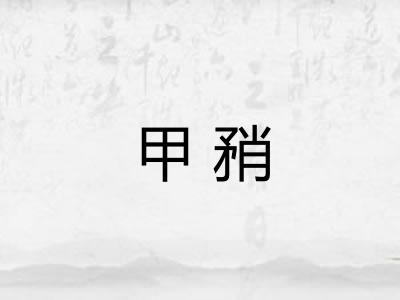甲矟