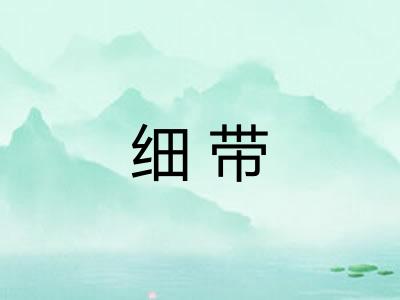 细带
