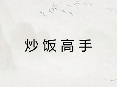 炒饭高手