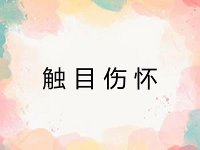 触目伤怀