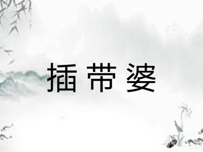 插带婆 插带婆