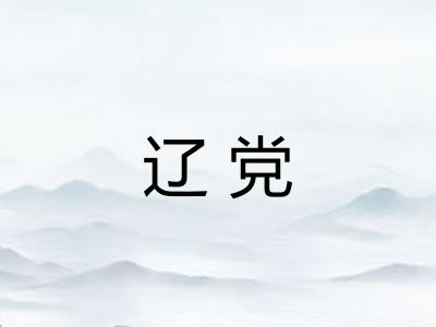 辽党
