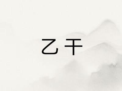 乙干
