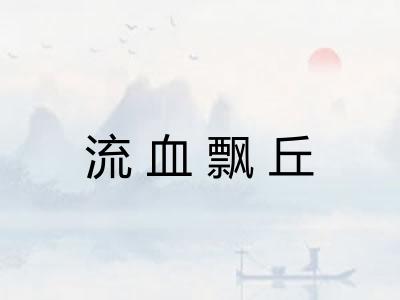 流血飘丘